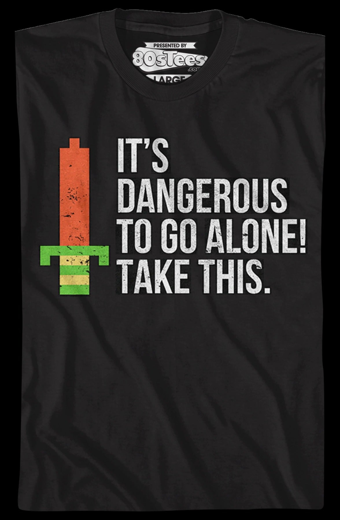 Dangerous To Go Alone Zelda T-Shirt