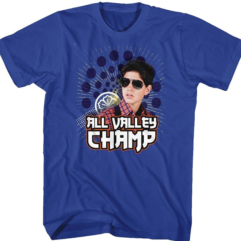 Daniel LaRusso All Valley Champ Karate Kid T-Shirt