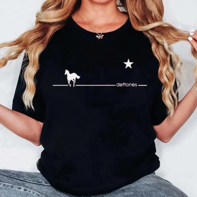 Ddeftones Tour White Ponyy Hoodie, Metal Band, Rock Band Merch, Around The Fur, Unisex Sweater Pullover Tee