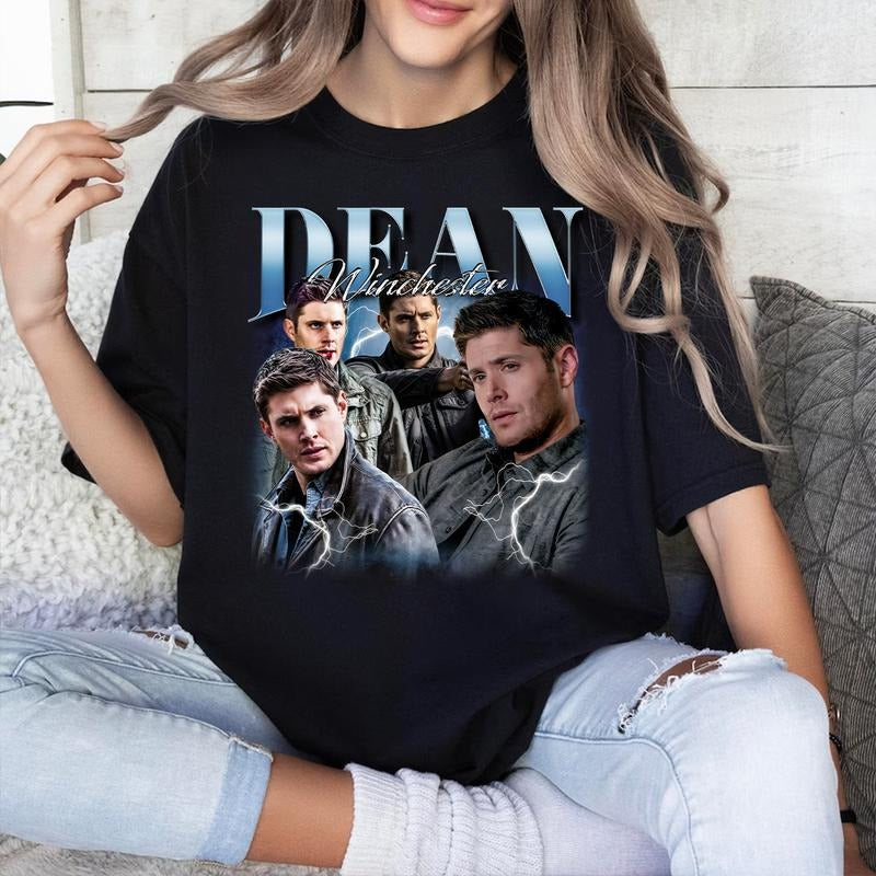 Dean Shirt, Winchester T Shirt,  Gift For Woman and Man Unisex T-Shirt Sweatshirt Hoodie style 001