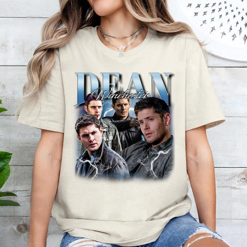 Dean Shirt, Winchester T Shirt,  Gift For Woman and Man Unisex T-Shirt Sweatshirt Hoodie style 001