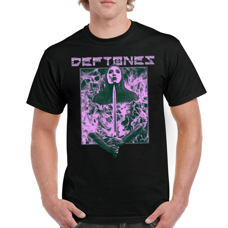 Deftones Album Shirt for Music Fans - Relaxed Fit 100% Cotton Tee - Clothing, Heavy Cotton For Men And Women style 002