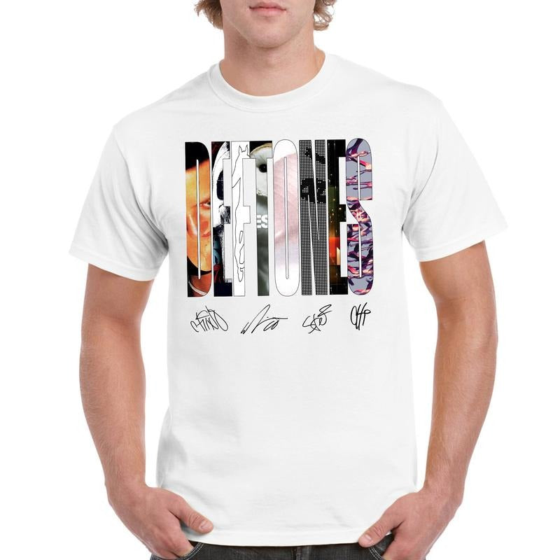 Deftones Album Shirt, Rock Band Shirt, Heavy Cotton Shirt For Music Fans style 001