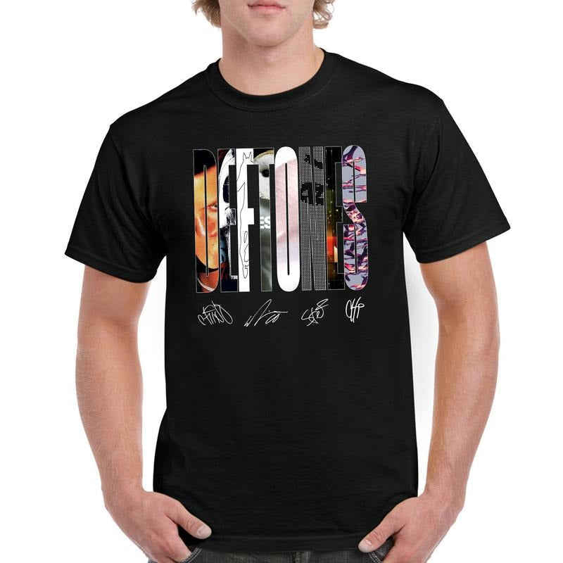 Deftones Album Shirt, Rock Band Shirt, Heavy Cotton Shirt For Music Fans style 002