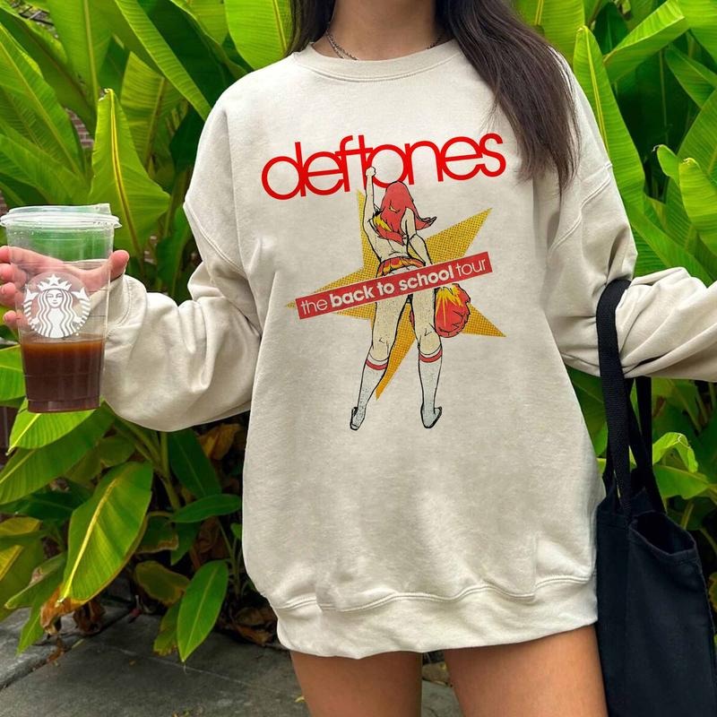 Deftones Back to School Sweatshirt-Hoodie-Unisextee style 002