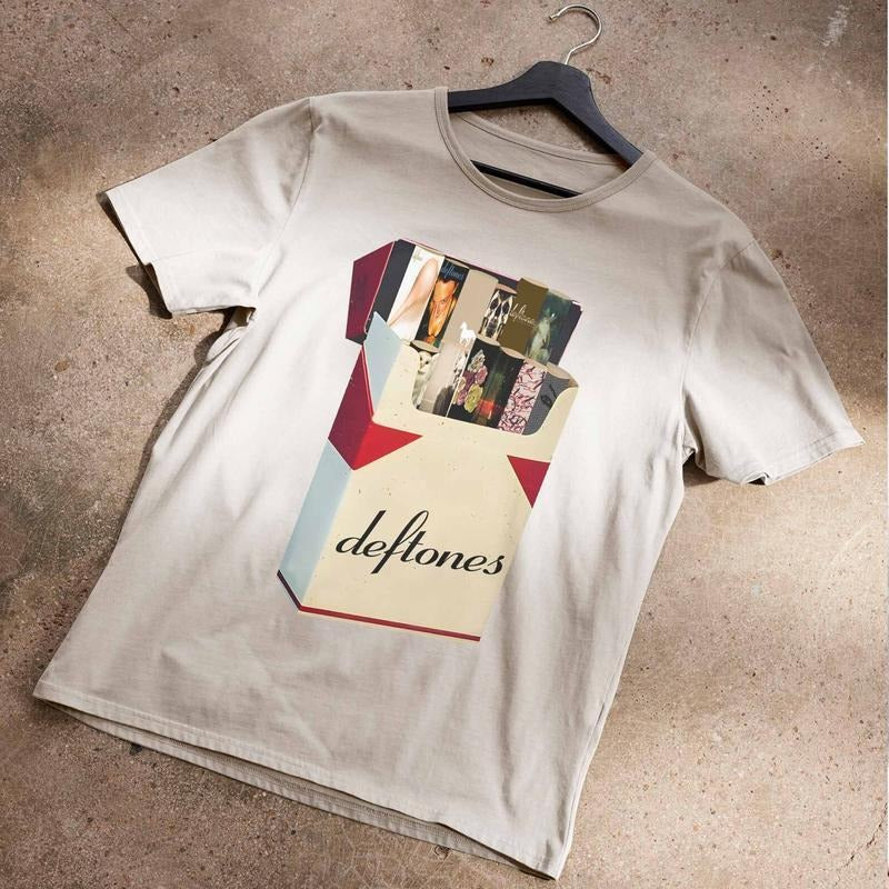 Deftones Box Sweatshirt-Hoodie-Unisextee, Deftones Cigarette Pack Shirt, Sweatshirt, Gift for Fans