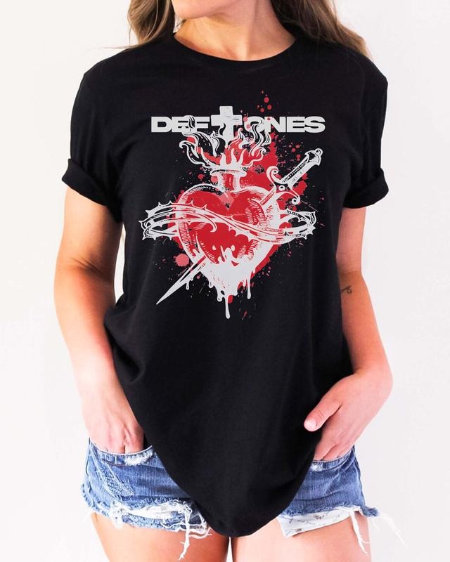 Deftones Heart Sweatshirt-Hoodie-Unisextee style 001