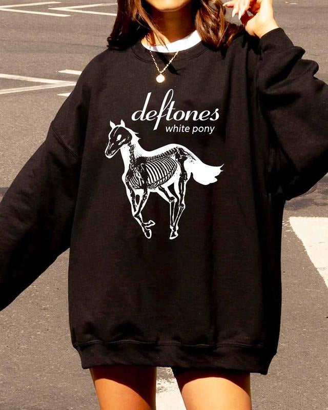 Deftones White Pony Sweatshirt-Hoodie-Unisextee style 003