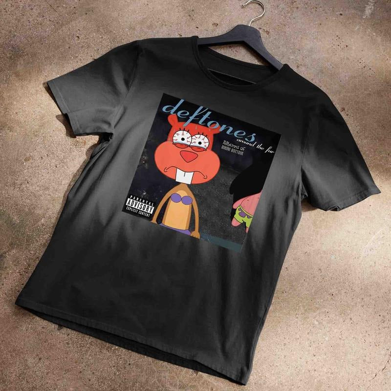 Deftones x Spongebob Sweatshirt-Hoodie-Unisextee style 002