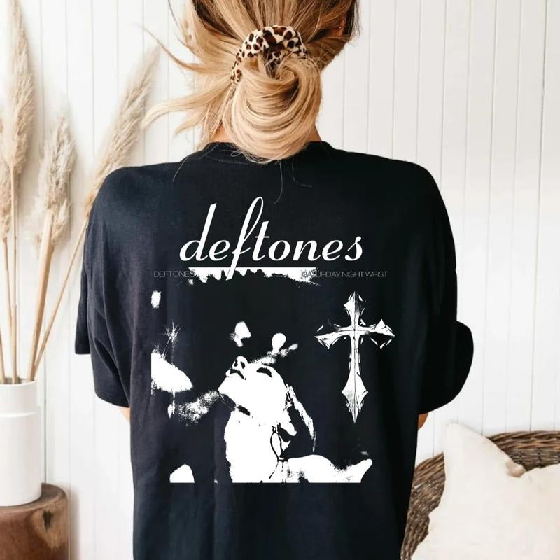 Deftoness Nu Metal Shirt, Metal Band Tee, Band Merch Gift, Unisex Short Sleeve Tee
