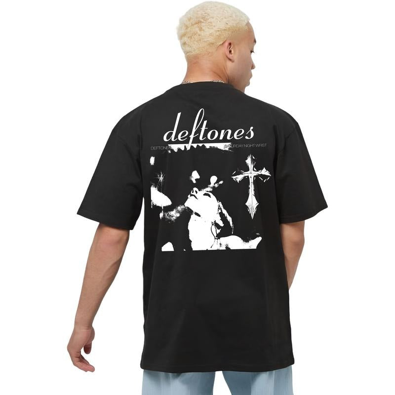 Deftoness Nu Metal Shirt, Metal Band Tee, Band Merch Gift, Unisex Short Sleeve Tee