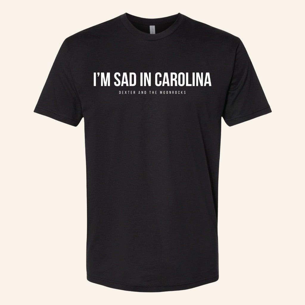 Dexter And The Moonrocks Merch Sad In Carolina T-Shirt Gifts For Music Lovers