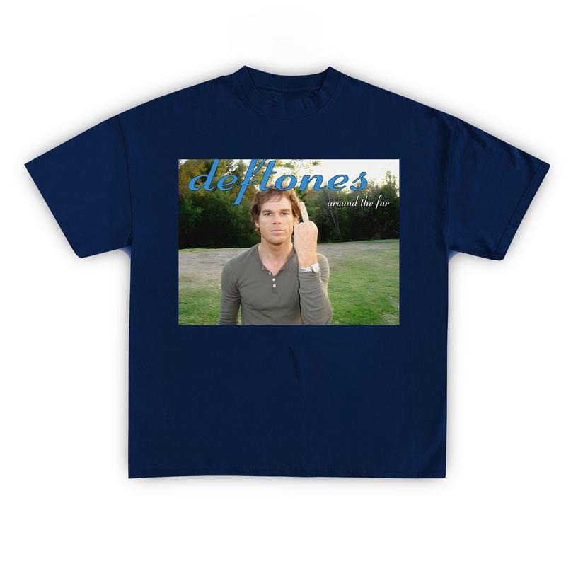 Dexter Morgan Deftones Y2K T-Shirt, Dexter Morgan Shirt For Movies Lovers - Heavy Cotton Shirt For Man And Women