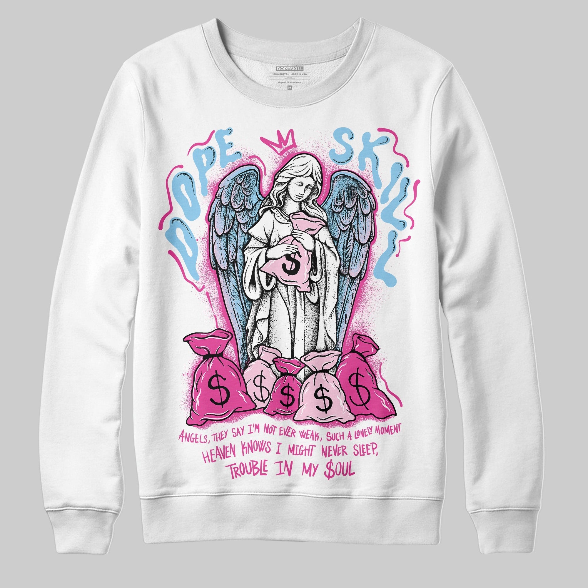 Doernbecher 6s DopeSkill Sweatshirt Angels Graphic