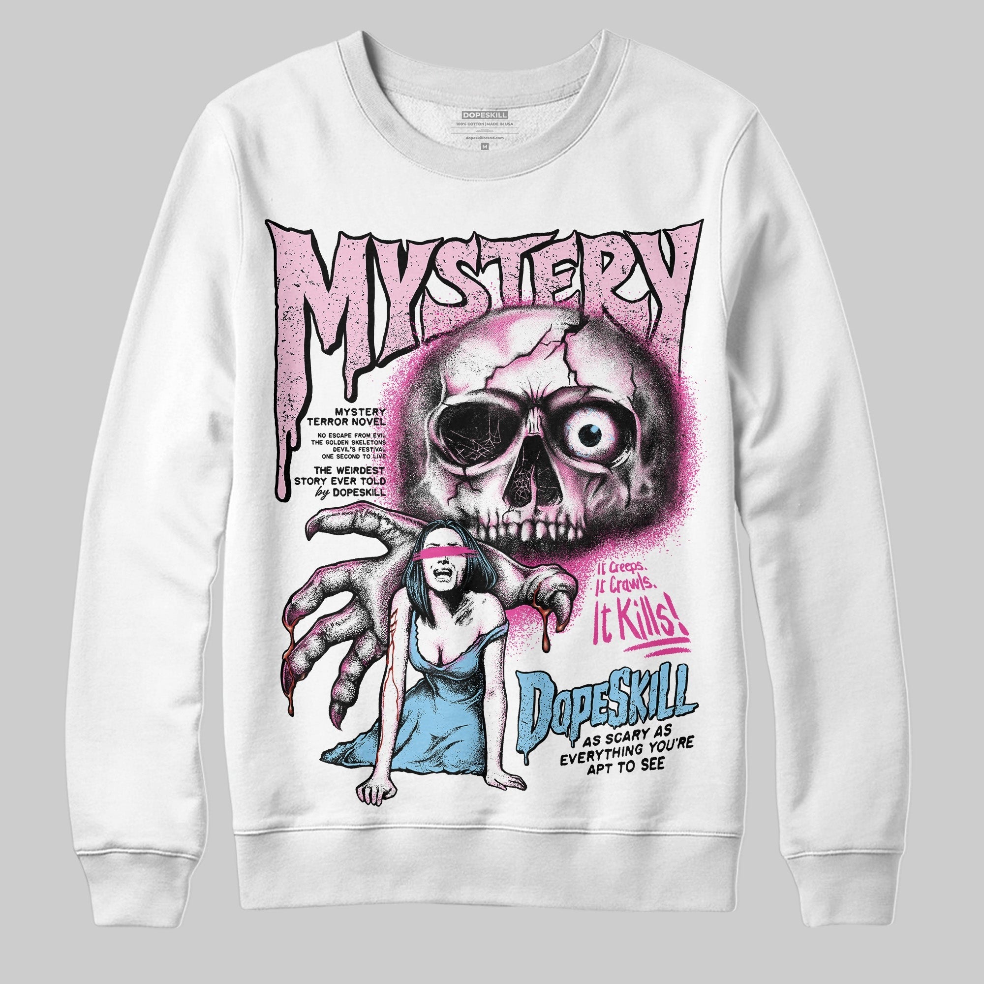 Doernbecher 6s DopeSkill Sweatshirt Mystery Ghostly Grasp Graphic
