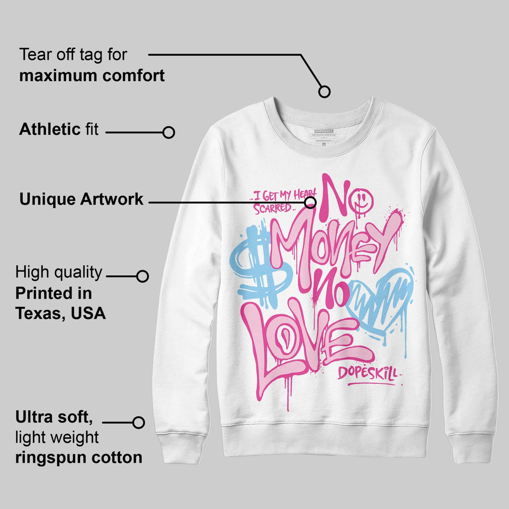 Doernbecher 6s DopeSkill Sweatshirt No Money No Love Typo Graphic