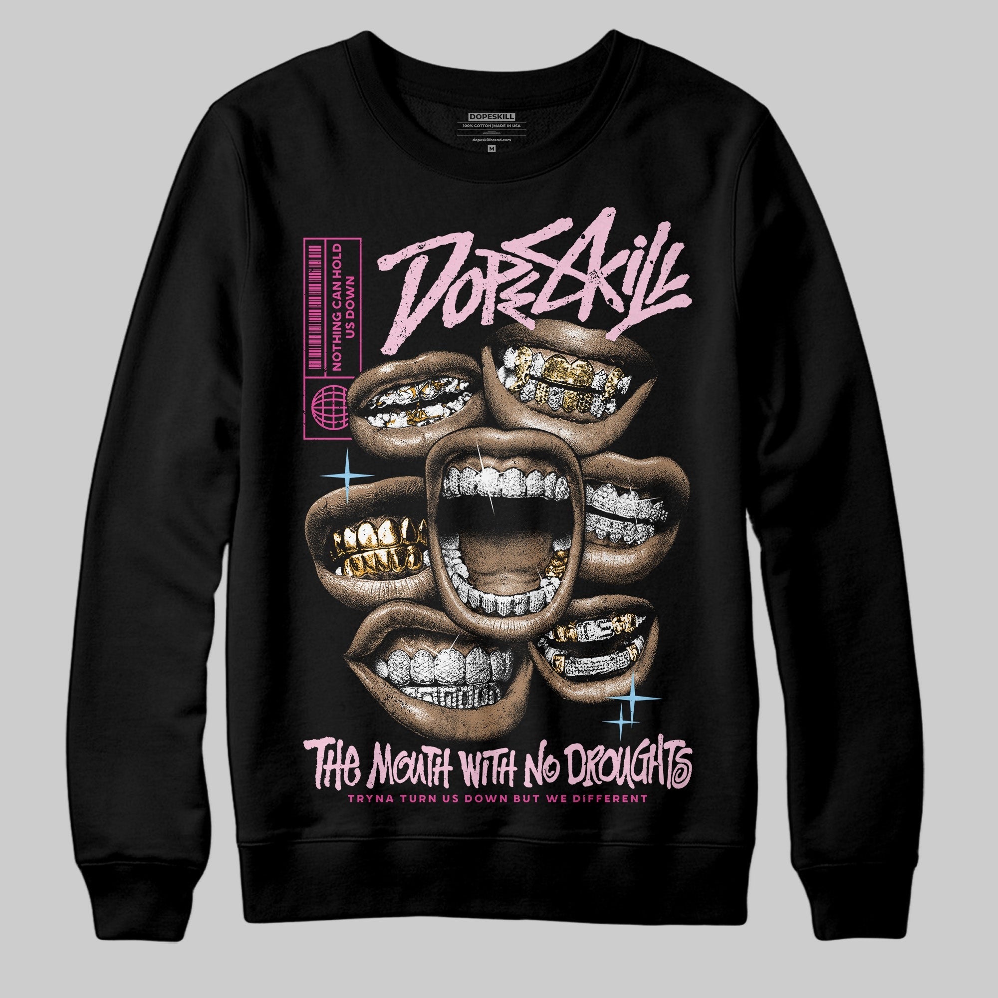 Doernbecher 6s DopeSkill Sweatshirt The Mouth With No Droughts Graphic