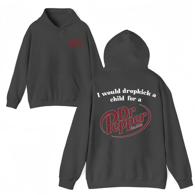 Dr Pepper Hoodie,Dr Pepper funny Hoodie ,Dr Pepper Est.1885 Sweater , Unisex, Dr Pepper Shirt Classic Menswear