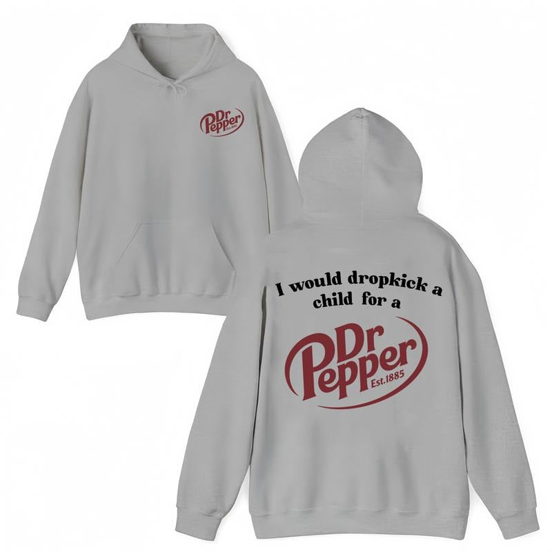 Dr Pepper Hoodie,Dr Pepper funny Hoodie ,Dr Pepper Est.1885 Sweater , Unisex, Dr Pepper Shirt Classic Menswear