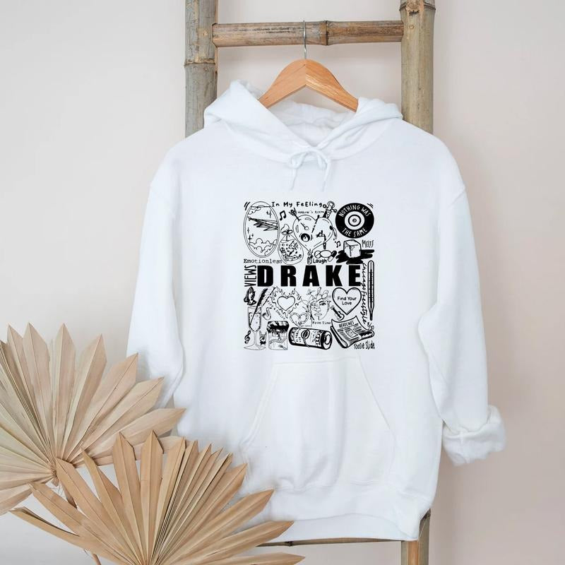 Drake Best Album In my feelinng Sweatshirt, Rapper Vintage Sweatshirt Hoodie T-shirt