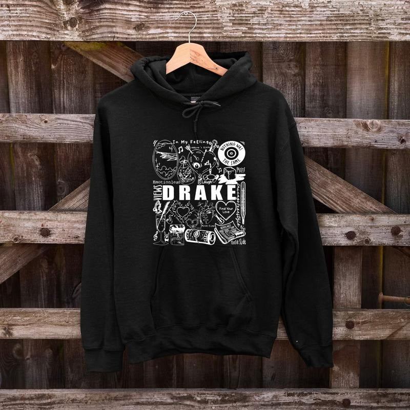 Drake Best Album In my feelinng Sweatshirt, Rapper Vintage Sweatshirt Hoodie T-shirt