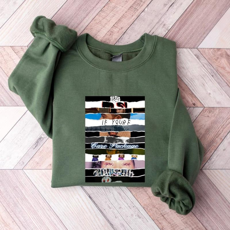 Drake Best Albums Sweatshirt Hoodie Gift For Fans, Rapper Vintage Sweatshirt Hoodie T-shirt