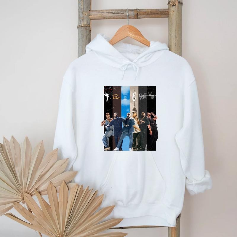 Drake Best Albums T-Shirt, Rapper Vintage Sweatshirt Hoodie T-shirt