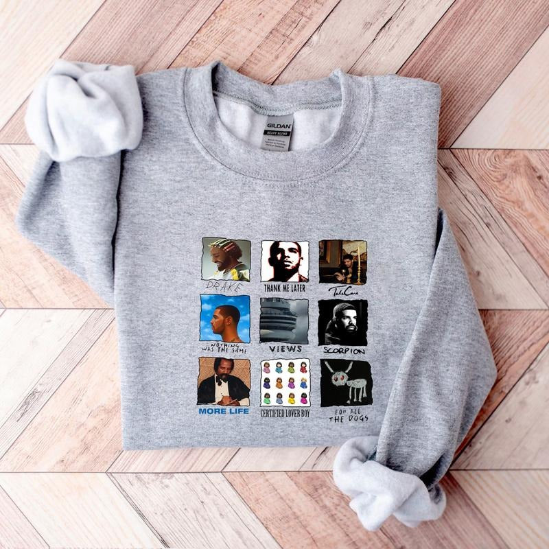 Drake Best Albums Vintage Sweatshirt