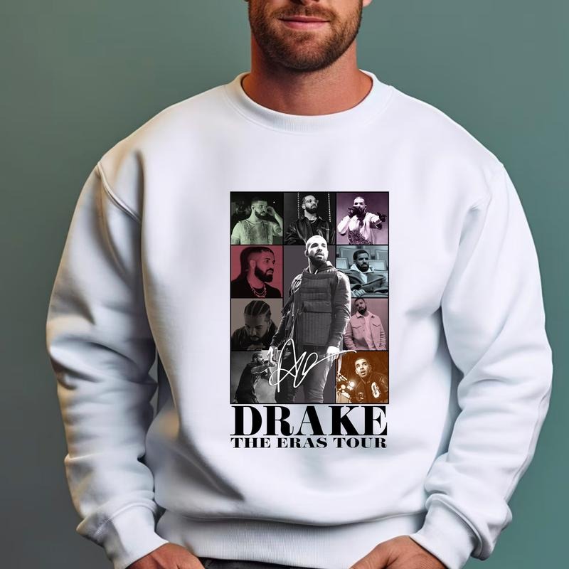 Drake ER Tour Vintage T-Shirt, Rapper Vintage Sweatshirt Hoodie T-shirt