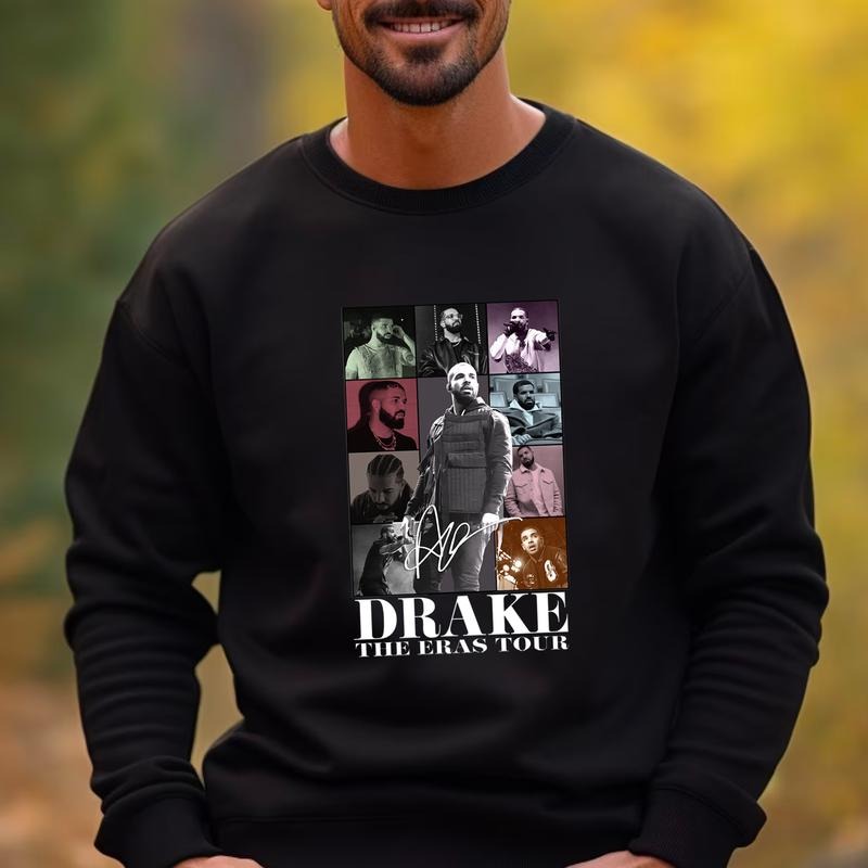 Drake ER Tour Vintage T-Shirt, Rapper Vintage Sweatshirt Hoodie T-shirt