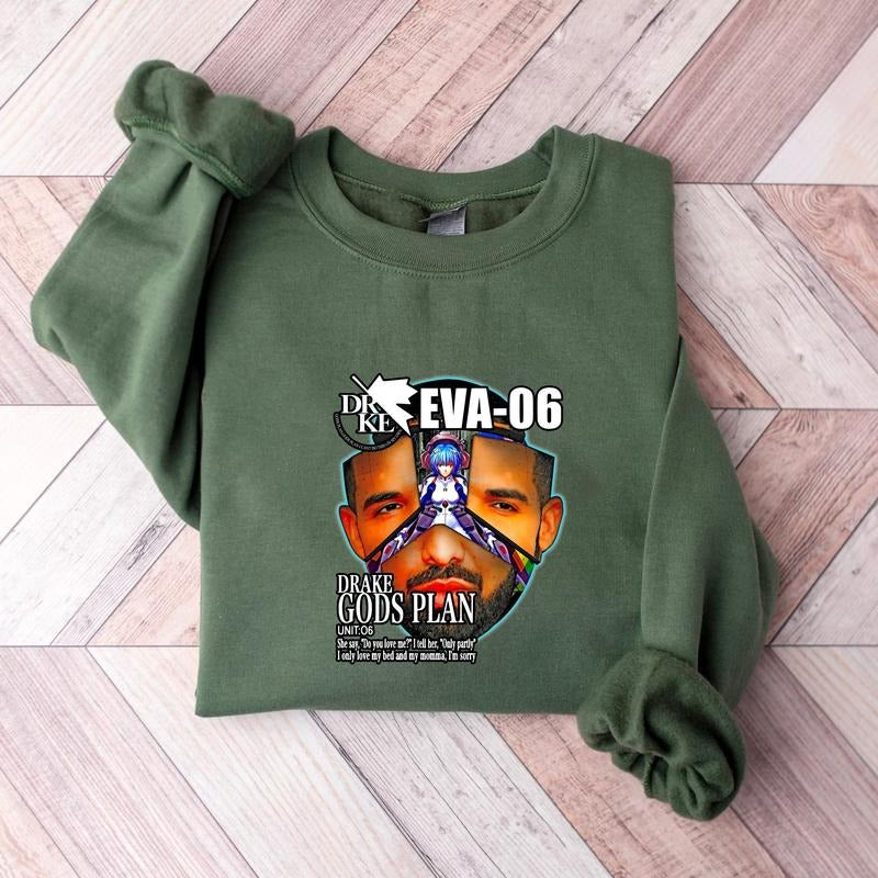 Drake EVA 06 Sweatshirt, Singer Hoodie Unisex TShirt