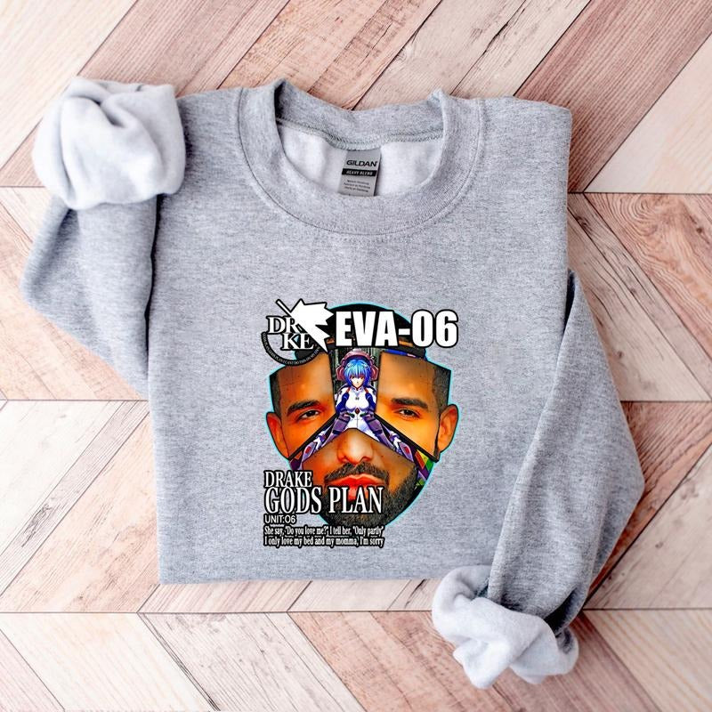 Drake EVA 06 Sweatshirt, Singer Hoodie Unisex TShirt