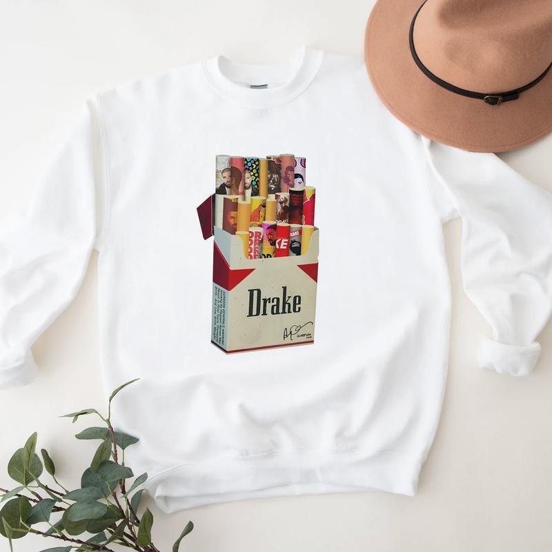Drake Scopions Albums  mockup Vintage Vintage Sweatshirt