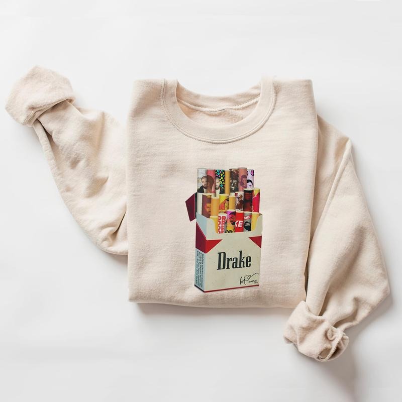 Drake Scopions Albums  mockup Vintage Vintage Sweatshirt