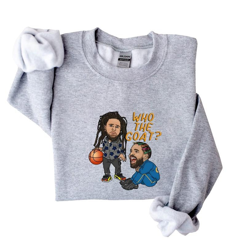 Drake and J Cole Who The Best Sweatshirt, Singer Hoodie Unisex TShirt