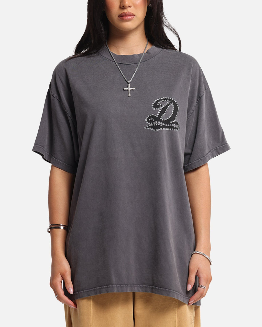 Dreamville Stars T-Shirt Vintage Grey Style001