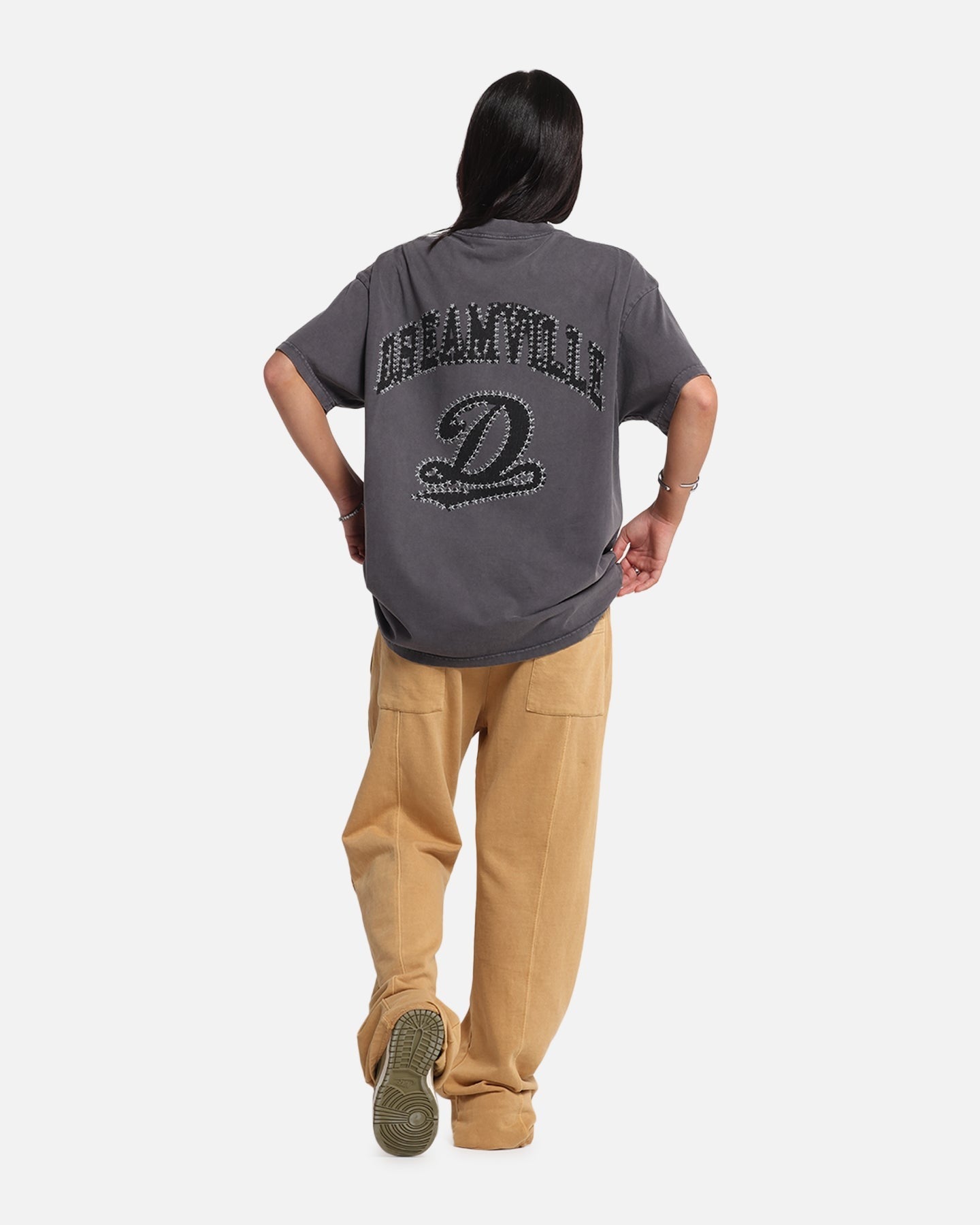 Dreamville Stars T-Shirt Vintage Grey Style001