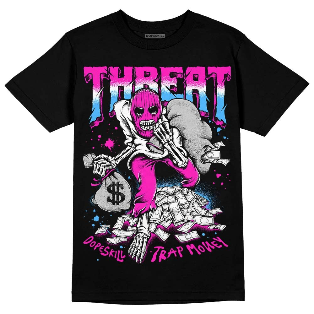 Dunk Active Fuchsia DopeSkill T-Shirt Threat Graphic