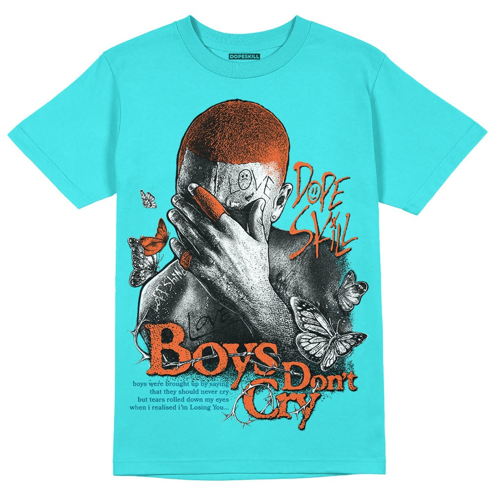 Dunk Dolphins DopeSkill Tahiti Blue T-shirt Boys Don't Cry Graphic