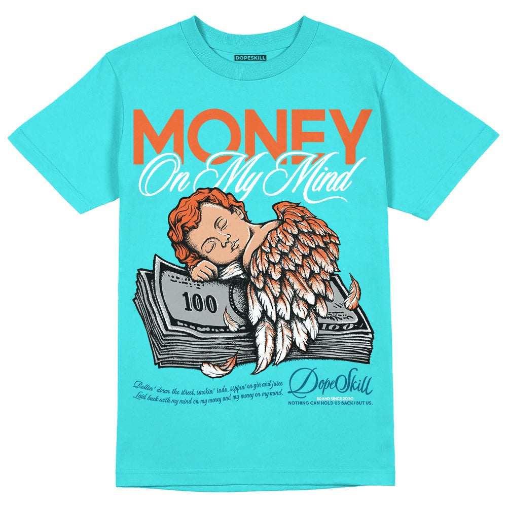 Dunk Dolphins DopeSkill Tahiti Blue T-shirt MOMM Graphic