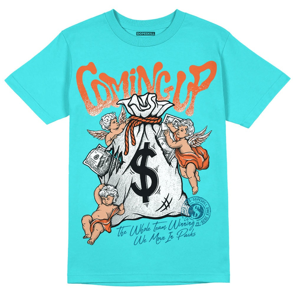 Dunk Dolphins DopeSkill Tahiti Blue T-shirt Money Bag Coming Up Graphic