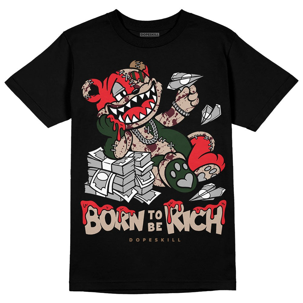 Dunk Freddy Krueger DopeSkill T-Shirt Born To Be Rich Graphic