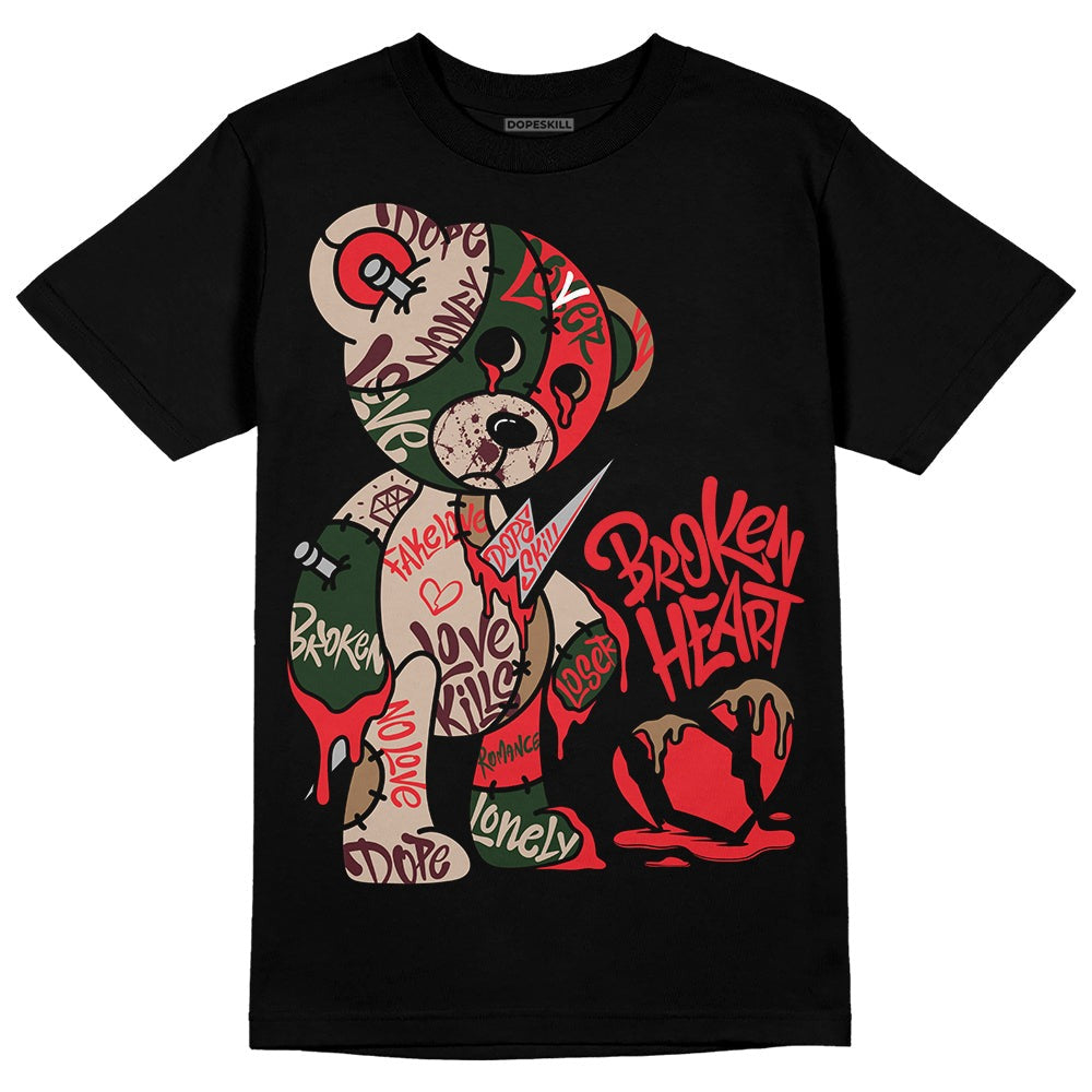 Dunk Freddy Krueger DopeSkill T-Shirt Broken Heart Graphic