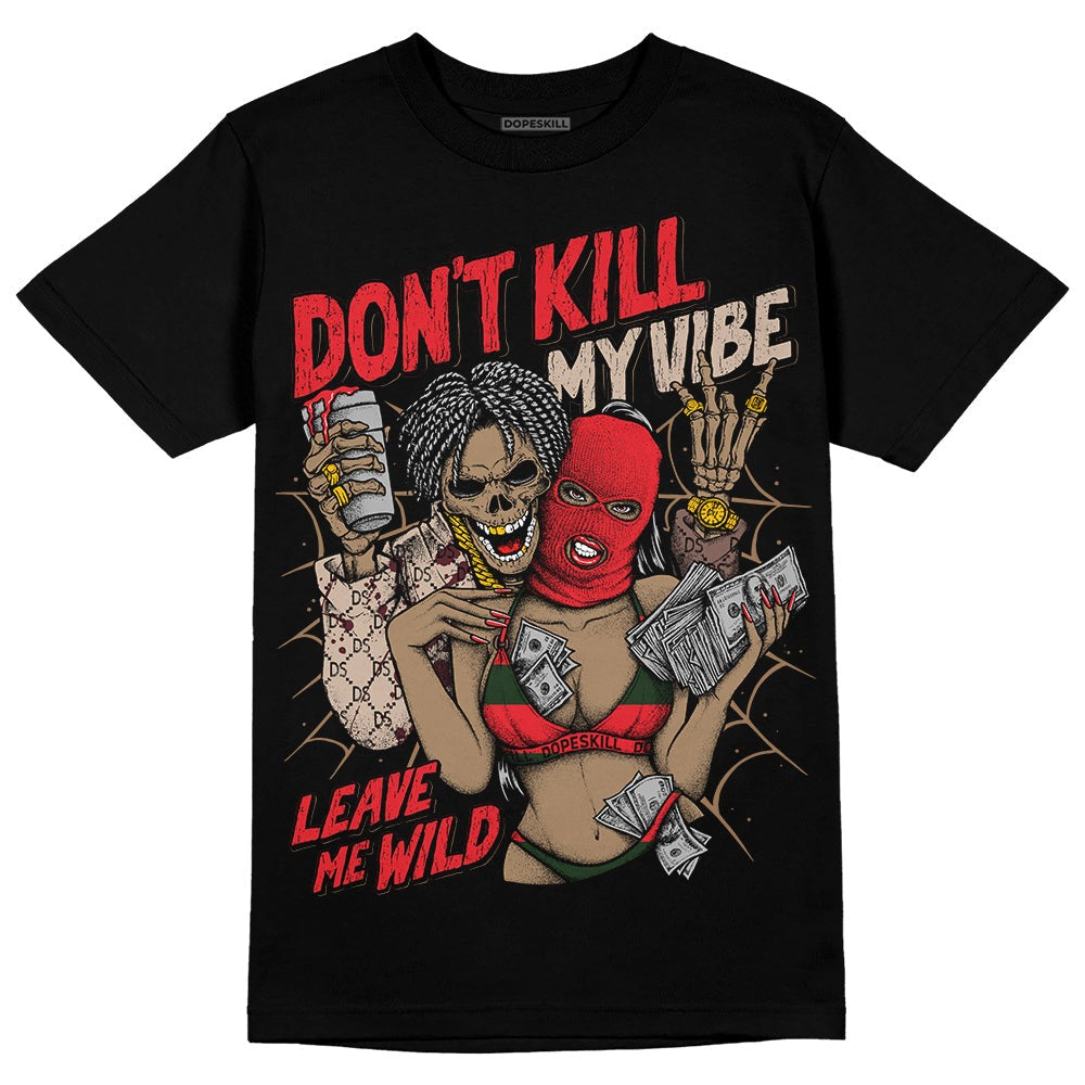 Dunk Freddy Krueger DopeSkill T-Shirt Don't Kill My Vibe Graphic