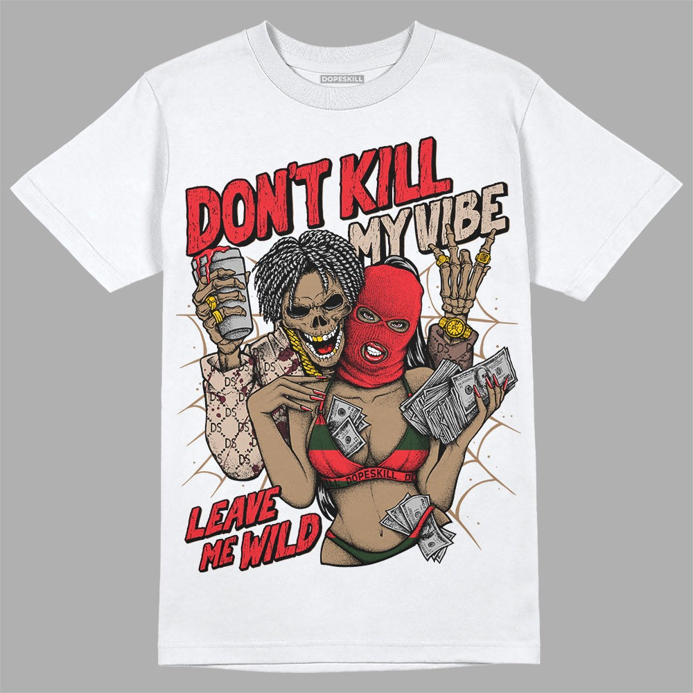 Dunk Freddy Krueger DopeSkill T-Shirt Don't Kill My Vibe Graphic