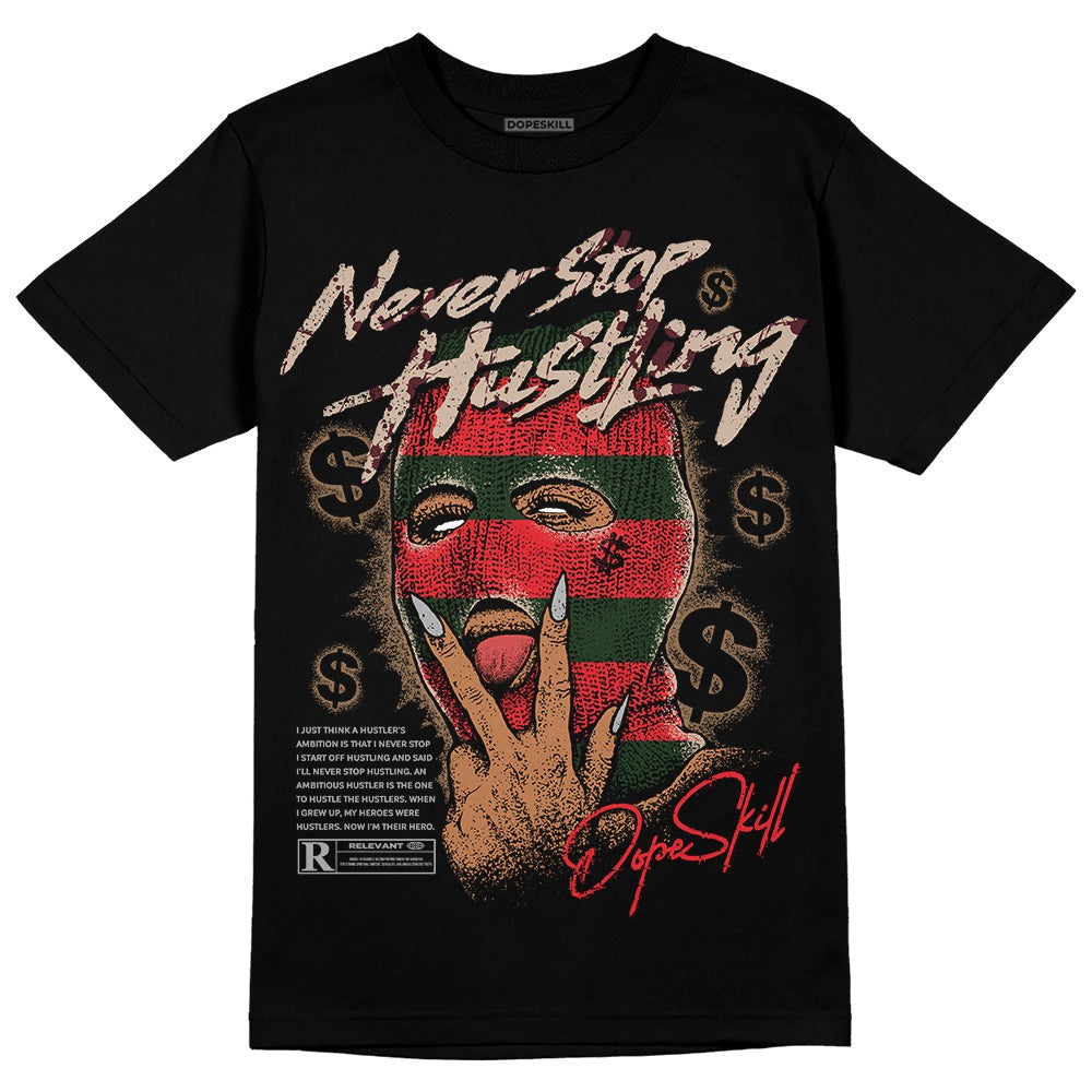 Dunk Freddy Krueger DopeSkill T-Shirt Never Stop Hustling Graphic