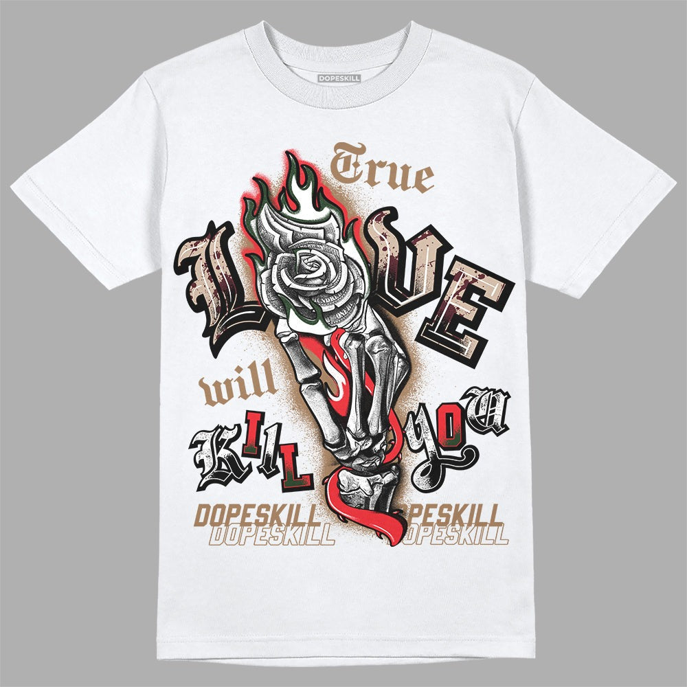 Dunk Freddy Krueger DopeSkill T-Shirt True Love Will Kill You Graphic