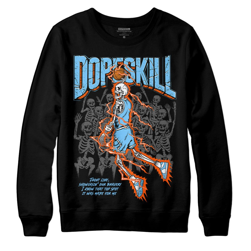Dunk Futura University Blue DopeSkill Sweatshirt Thunder Dunk Graphic