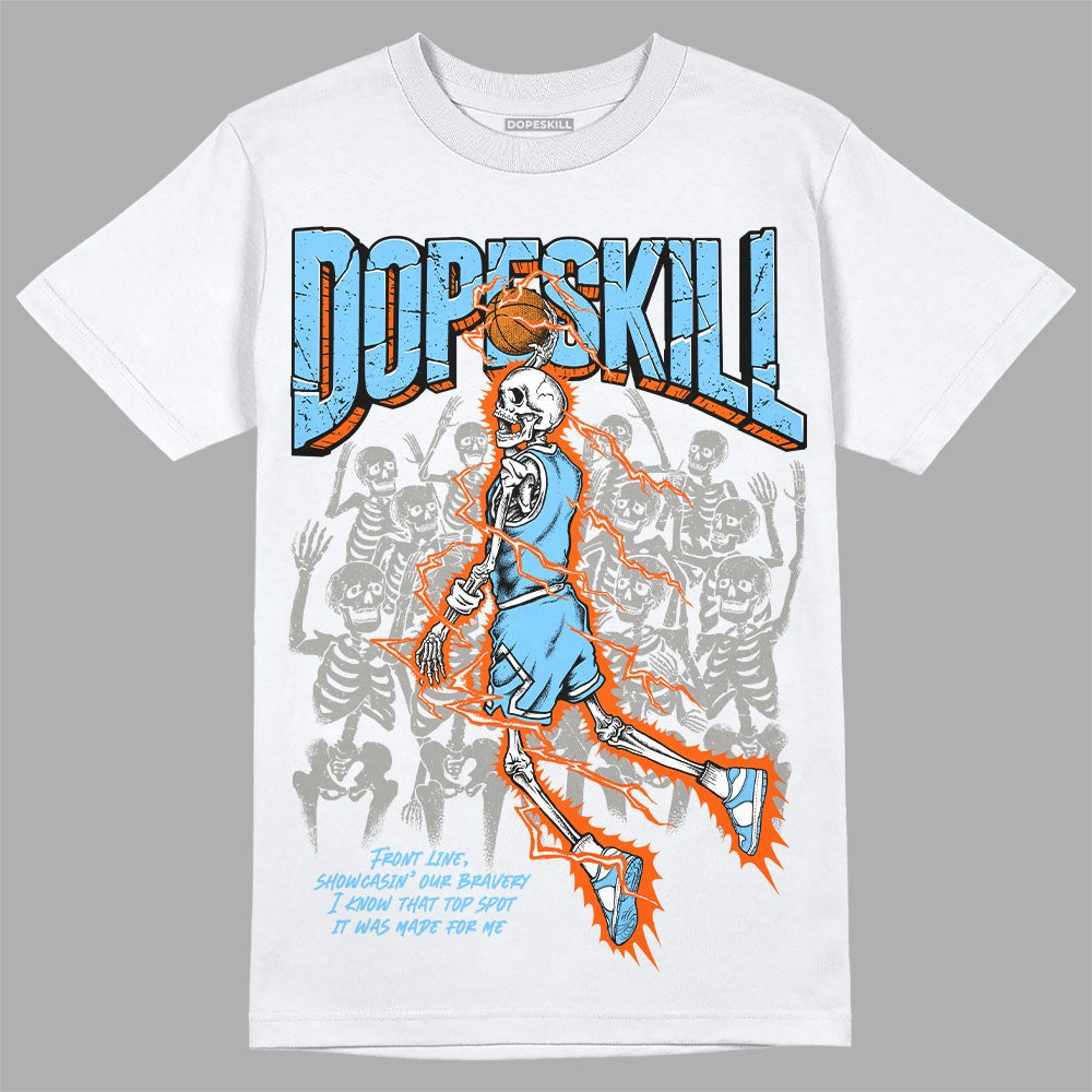 Dunk Futura University Blue DopeSkill T-Shirt Thunder Dunk Graphic