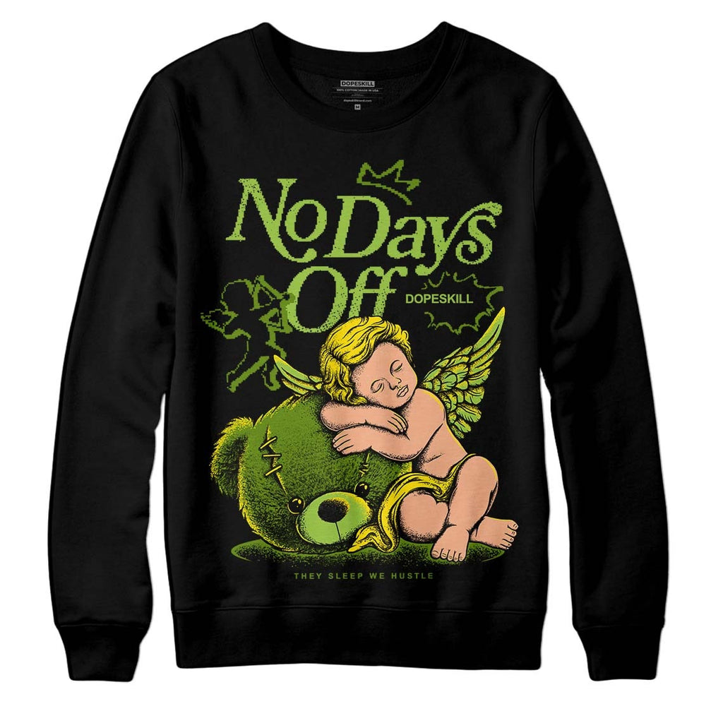 Dunk Low 'Chlorophyll' DopeSkill Sweatshirt New No Days Off Graphic